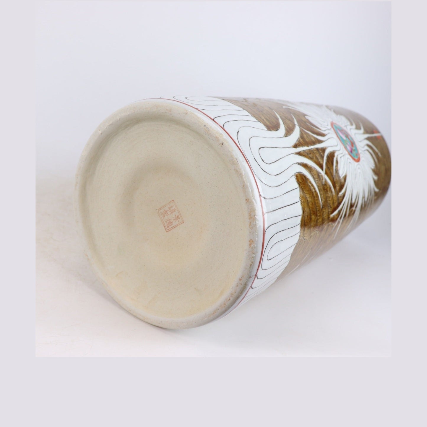 Brown Bok choy umbrella stand