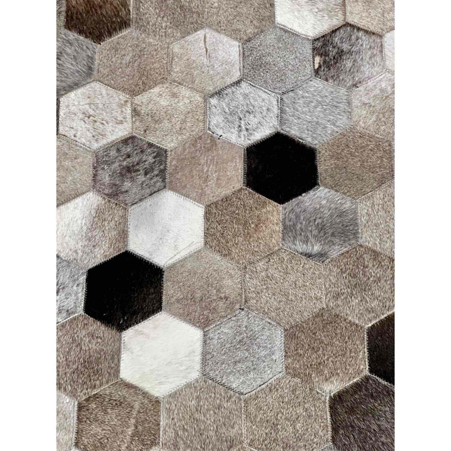 Fantastic Safavieh Genuine Cowhide Patchwork Leather Floor