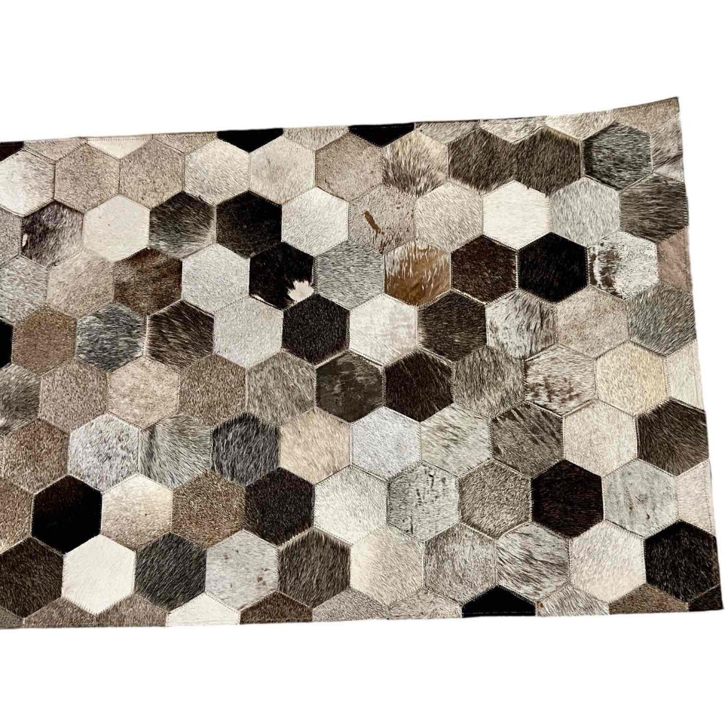 Fantastic Safavieh Genuine Cowhide Patchwork Leather Floor