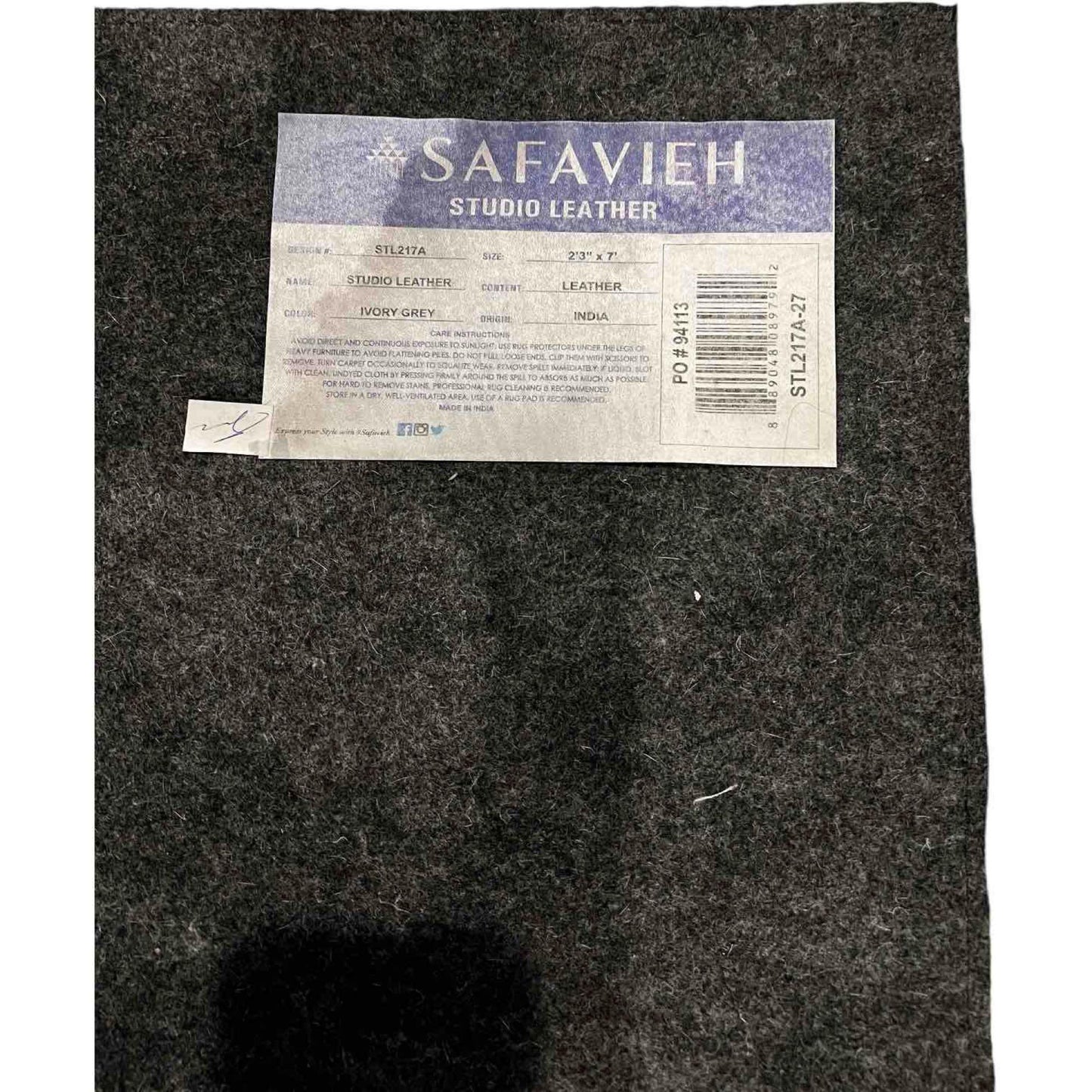 Fantastic Safavieh Genuine Cowhide Patchwork Leather Floor