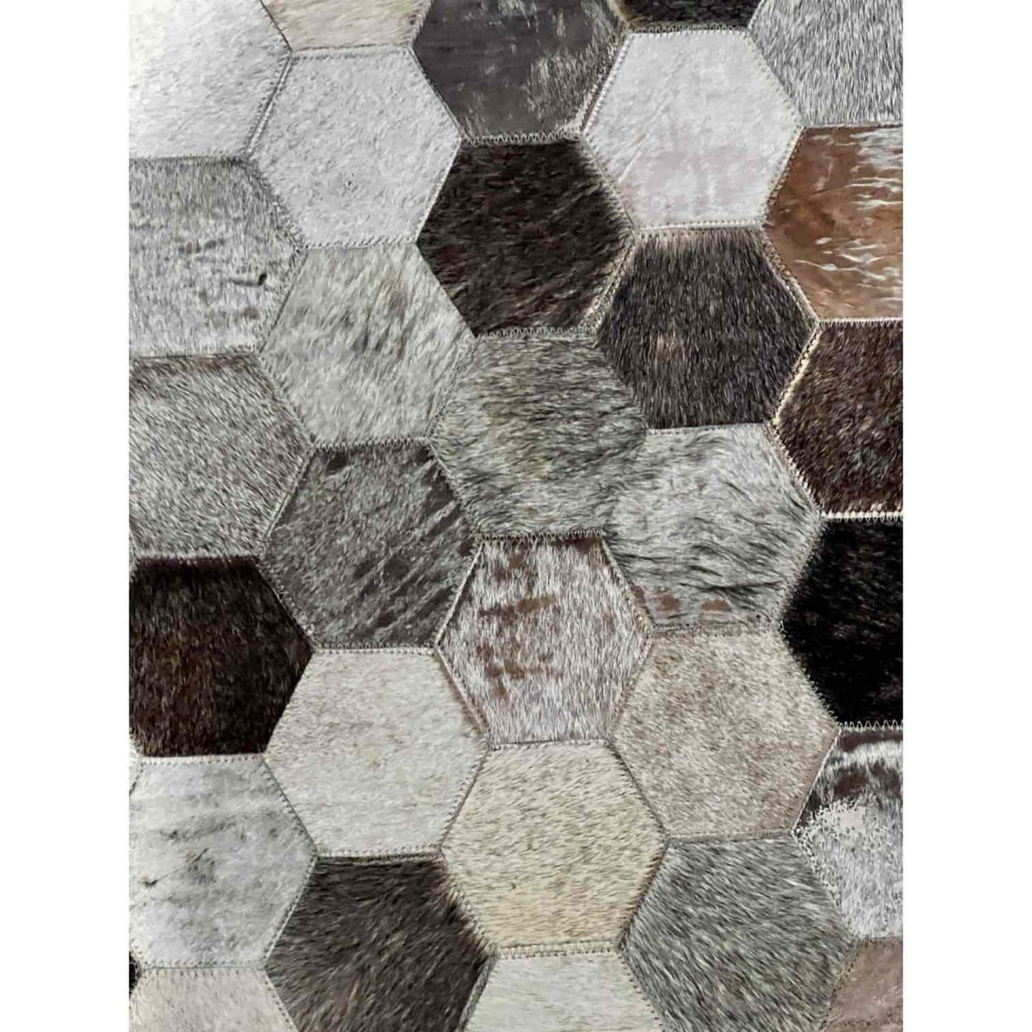 Fantastic Safavieh Genuine Cowhide Patchwork Leather Floor