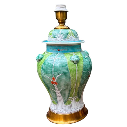 Bok Choy Ginger Jar Lamp