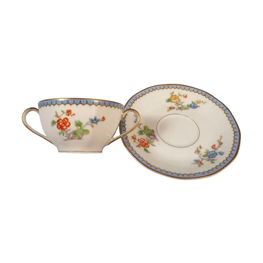 Limoges France HAVILAND PARADISE Cream Soup Bouillon Bowl