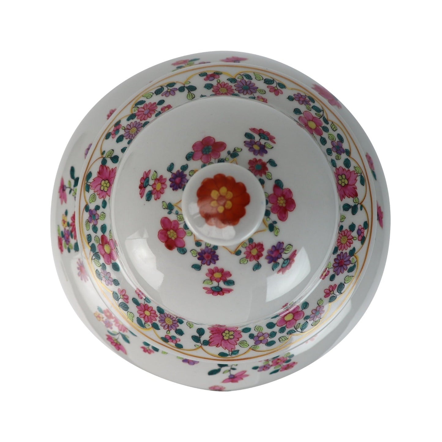 Tobacco Leaf Ginger Jar Porcelain