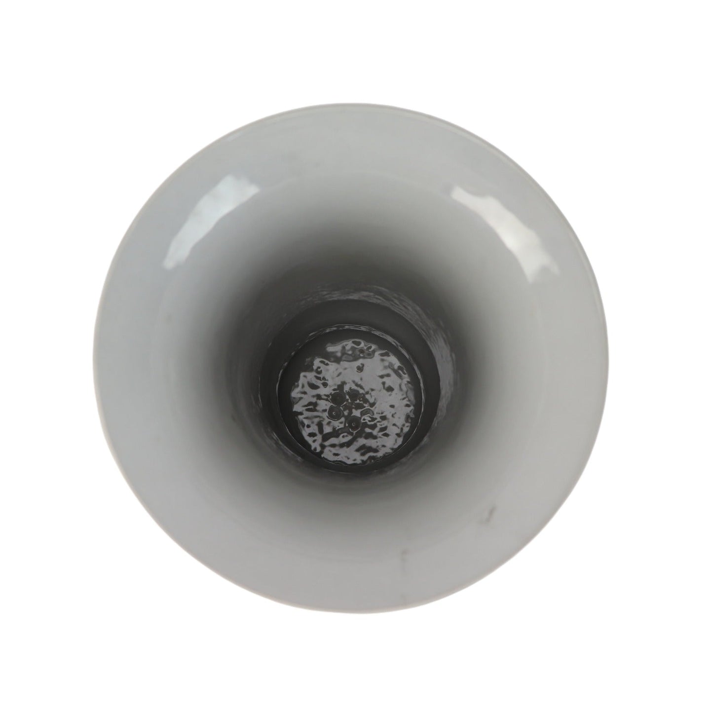 Tobacco Leaf Tulip Vase Hand Painted Porcelain Porcelain