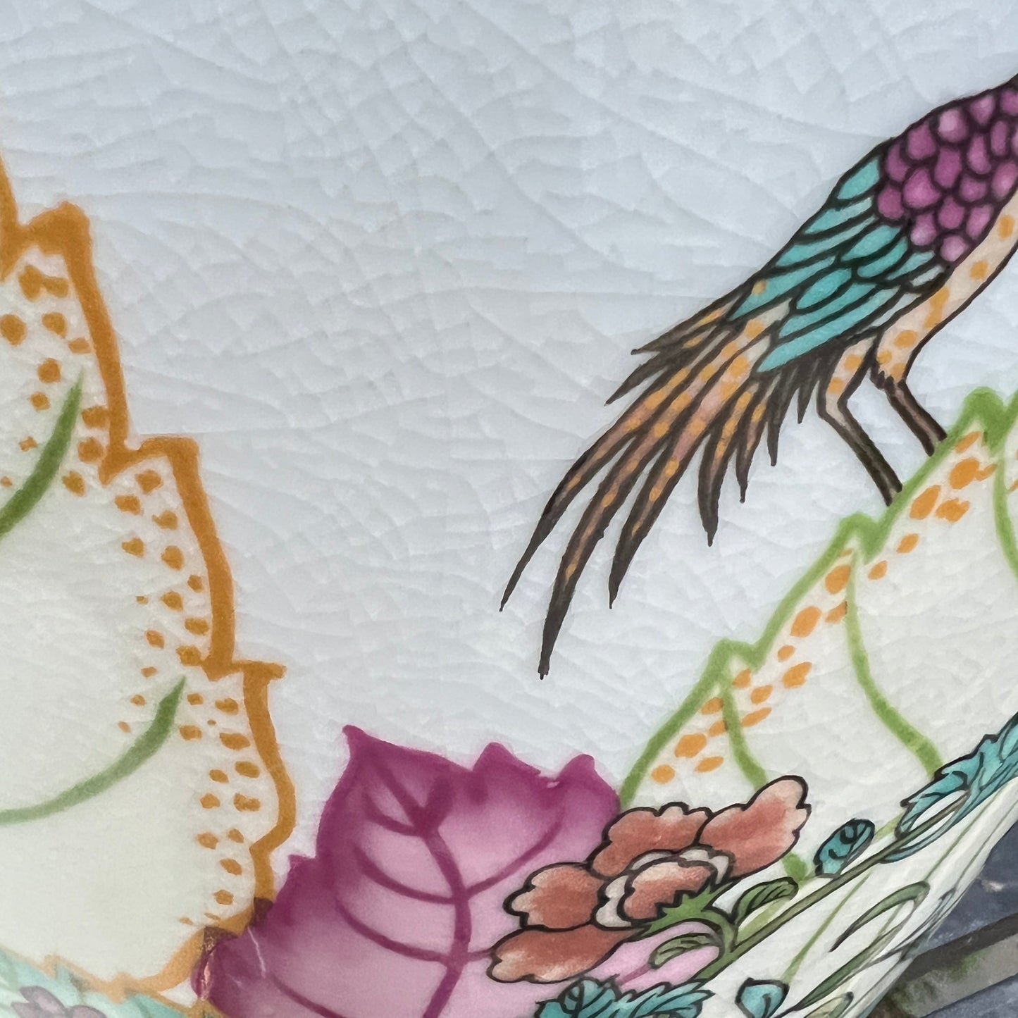 WHOLESALE Tobacco Leaf Umbrella Stand - Chinoiserie