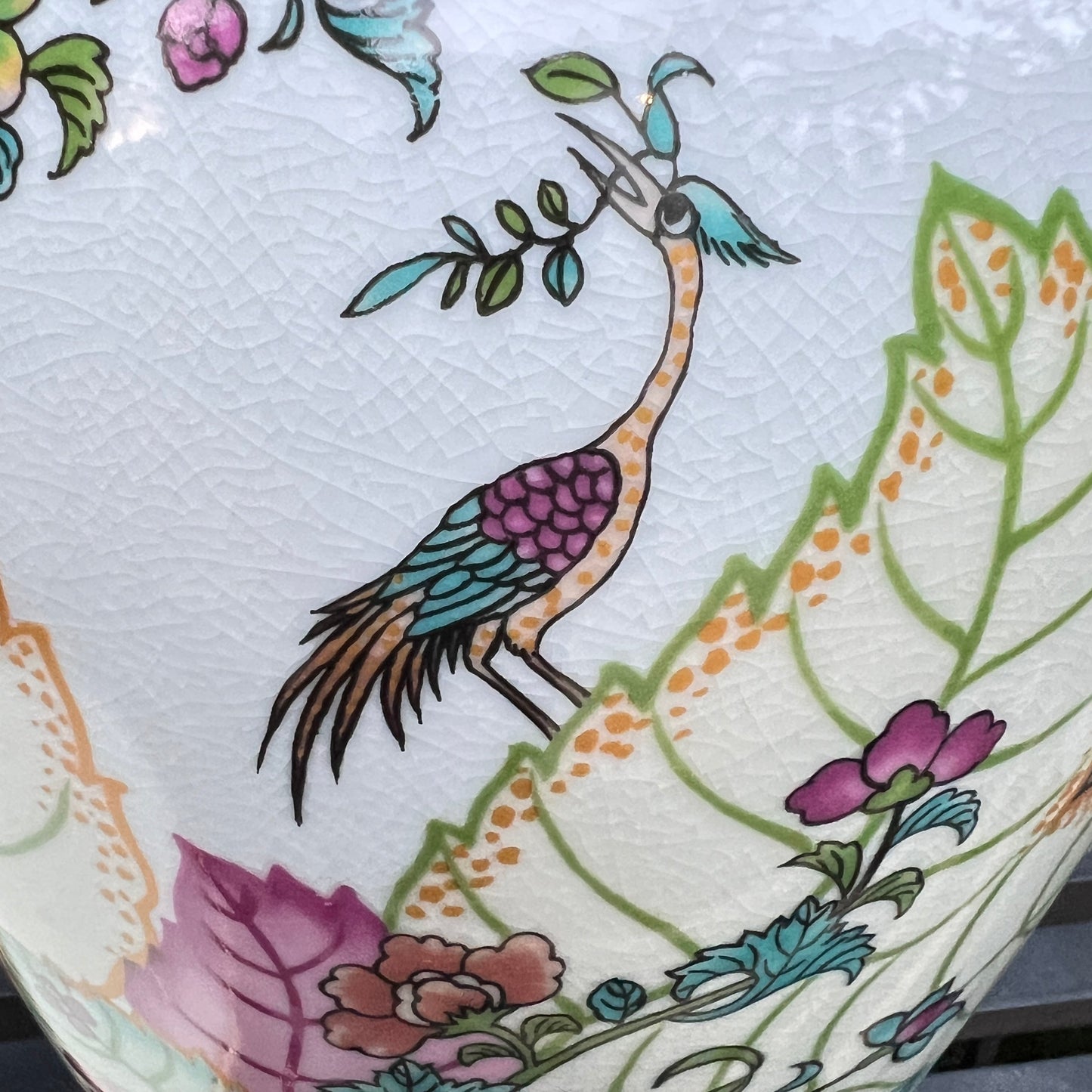 WHOLESALE Tobacco Leaf Umbrella Stand - Chinoiserie