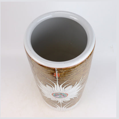 Brown Bok choy umbrella stand