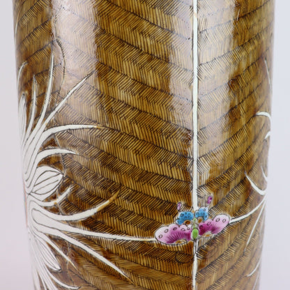 Brown Bok choy umbrella stand