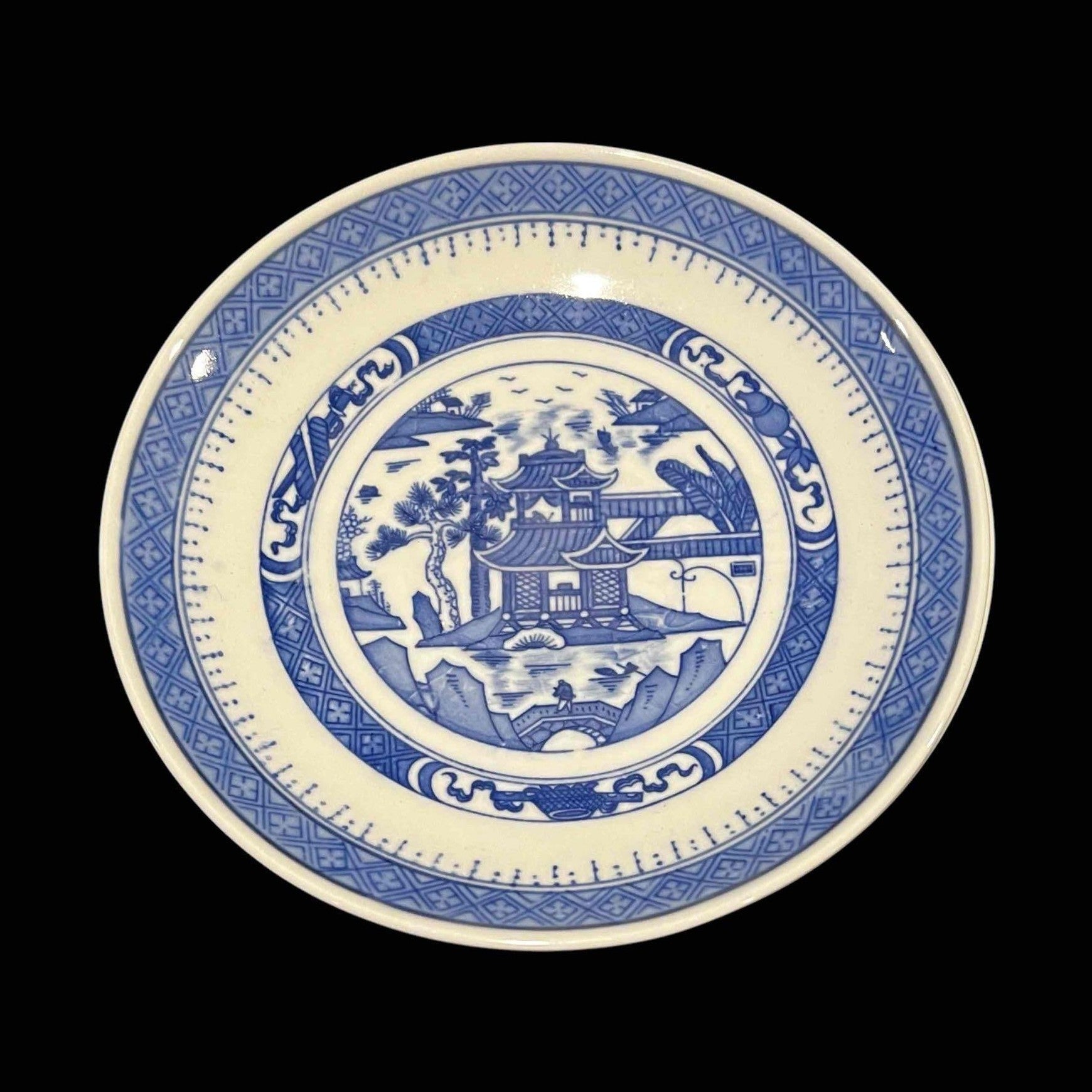 Canton Style Dessert and Appetizer Plates Partial Set