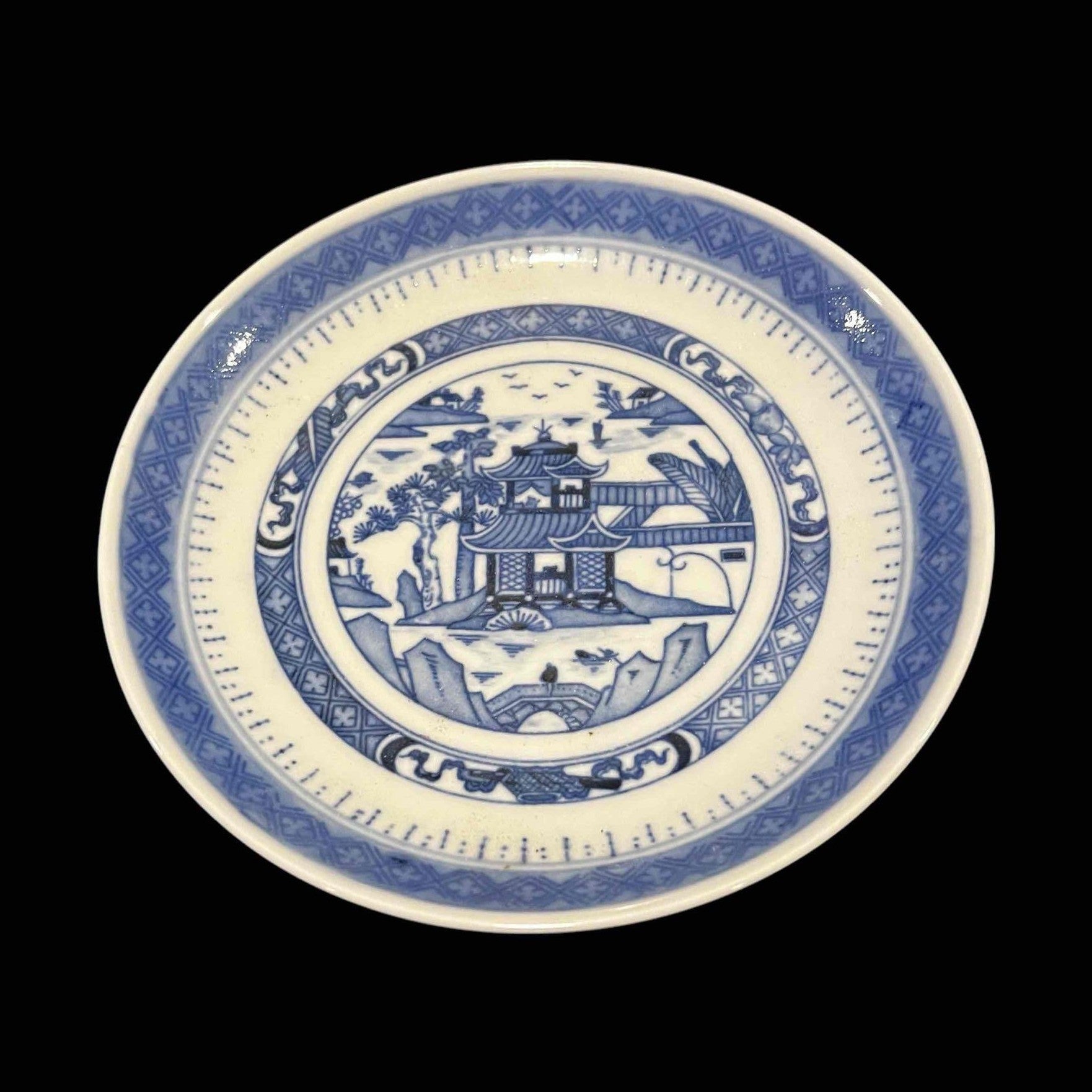 Canton Style Dessert and Appetizer Plates Partial Set