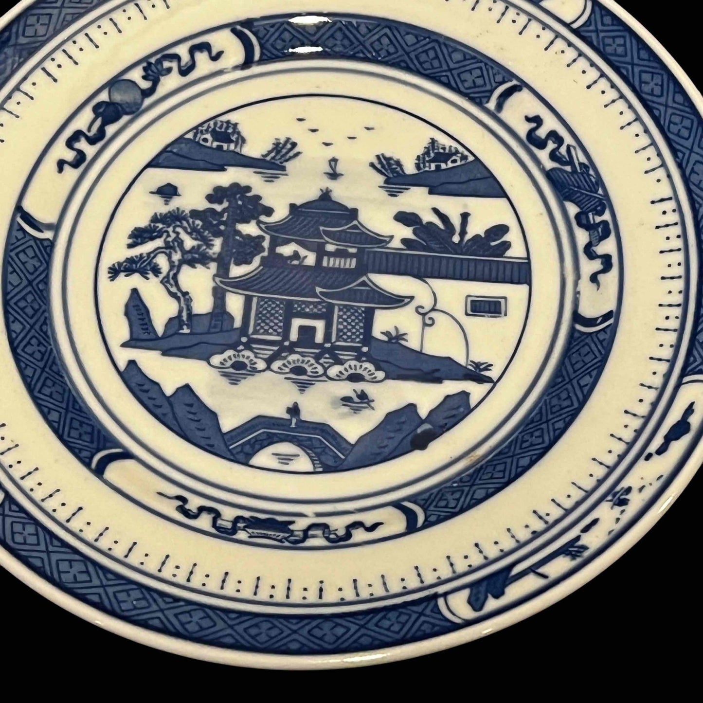 Canton Style Dessert and Appetizer Plates Partial Set