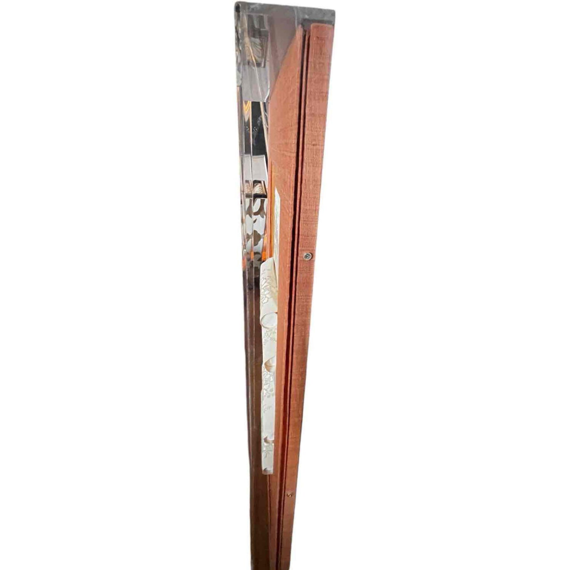 Custom Acrylic Shadow Box with Antique Chinese Silk Fabric