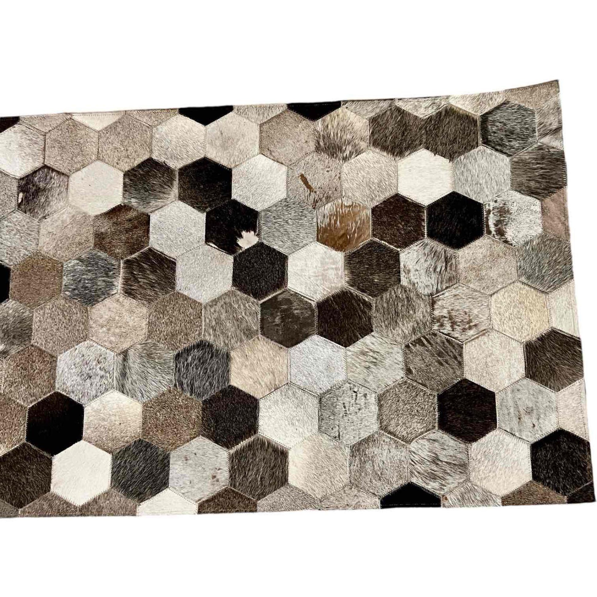 Fantastic Safavieh Genuine Cowhide Patchwork Leather Floor