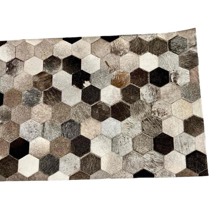 Fantastic Safavieh Genuine Cowhide Patchwork Leather Floor