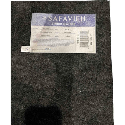 Fantastic Safavieh Genuine Cowhide Patchwork Leather Floor
