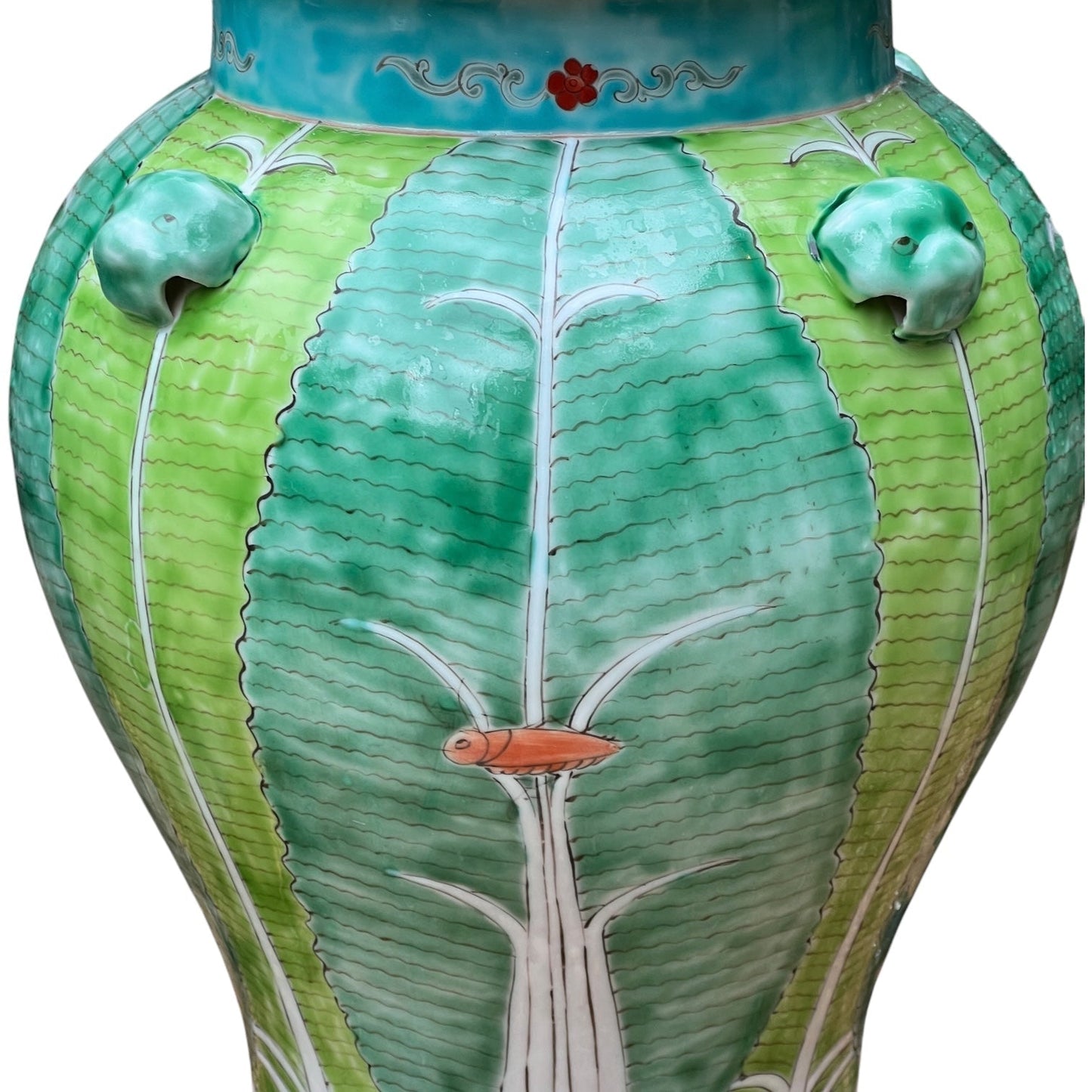 Bok Choy Ginger Jar Lamp