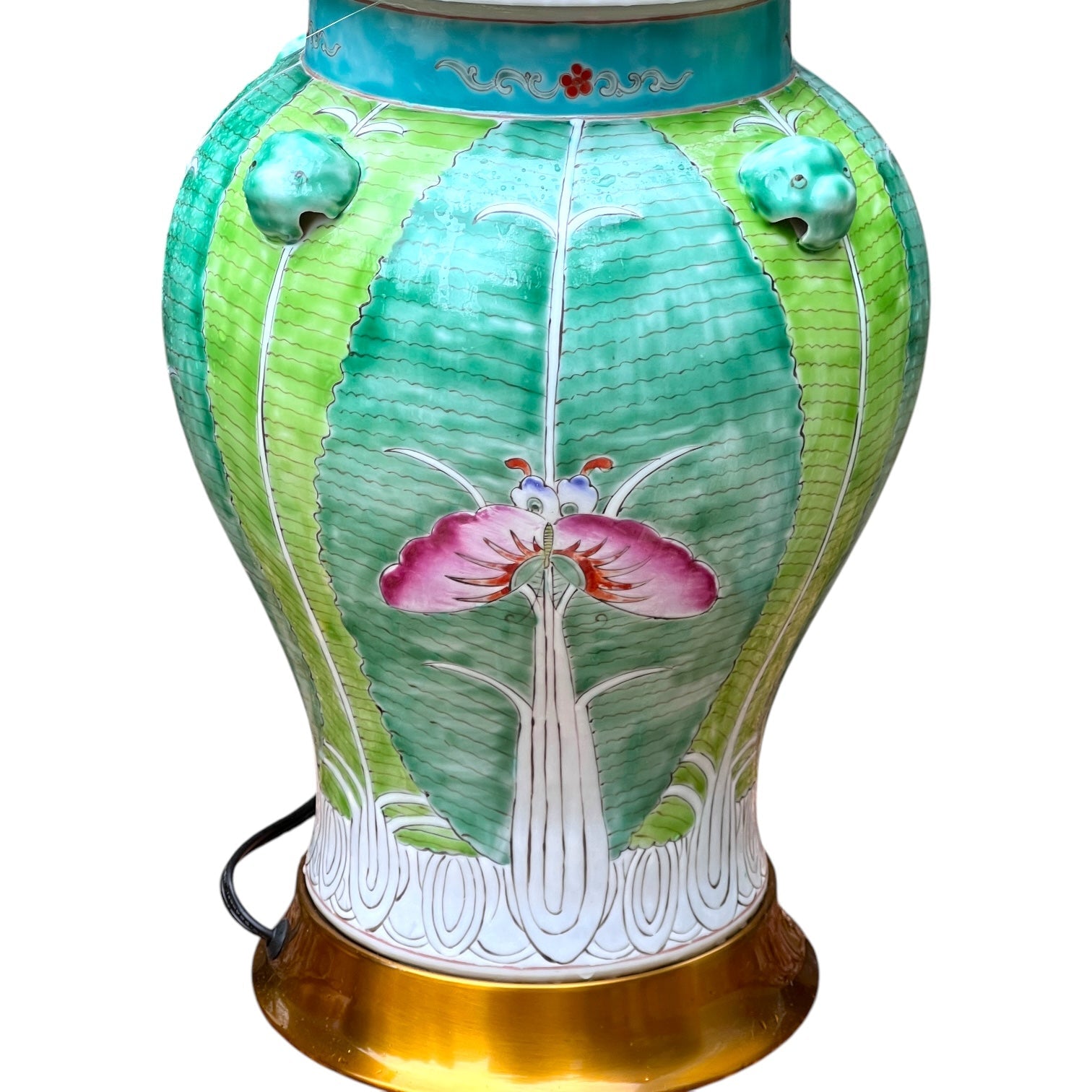 Bok Choy Ginger Jar Lamp