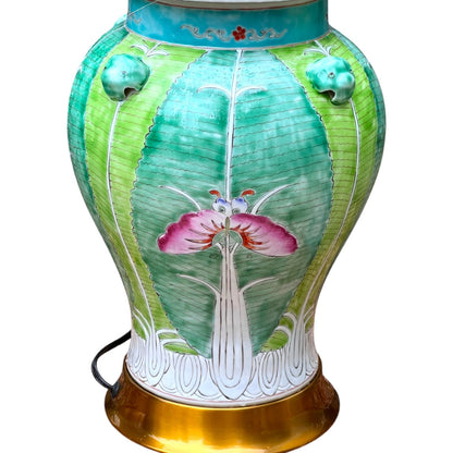 Bok Choy Ginger Jar Lamp