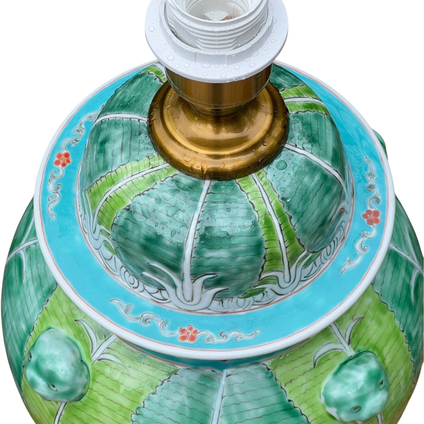 Bok Choy Ginger Jar Lamp