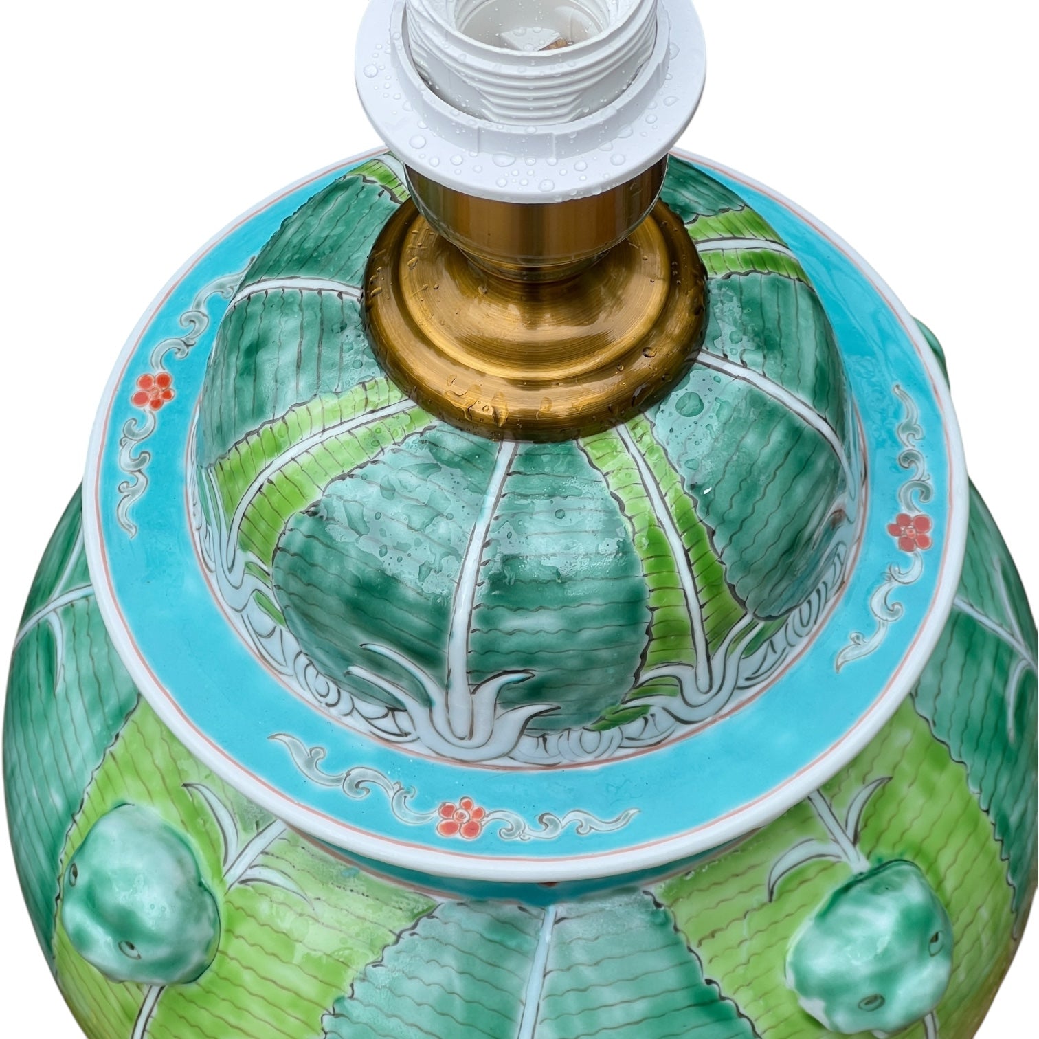 Bok Choy Ginger Jar Lamp