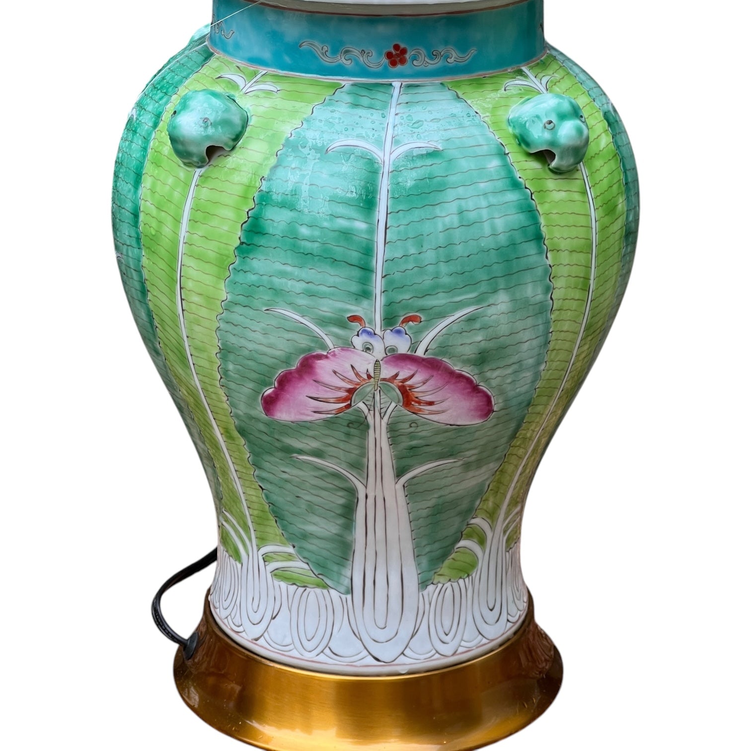 Bok Choy Ginger Jar Lamp