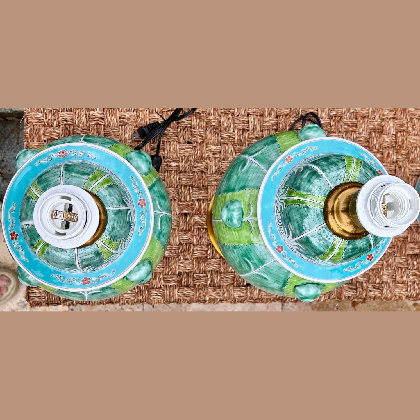 Bok Choy Ginger Jar Lamp