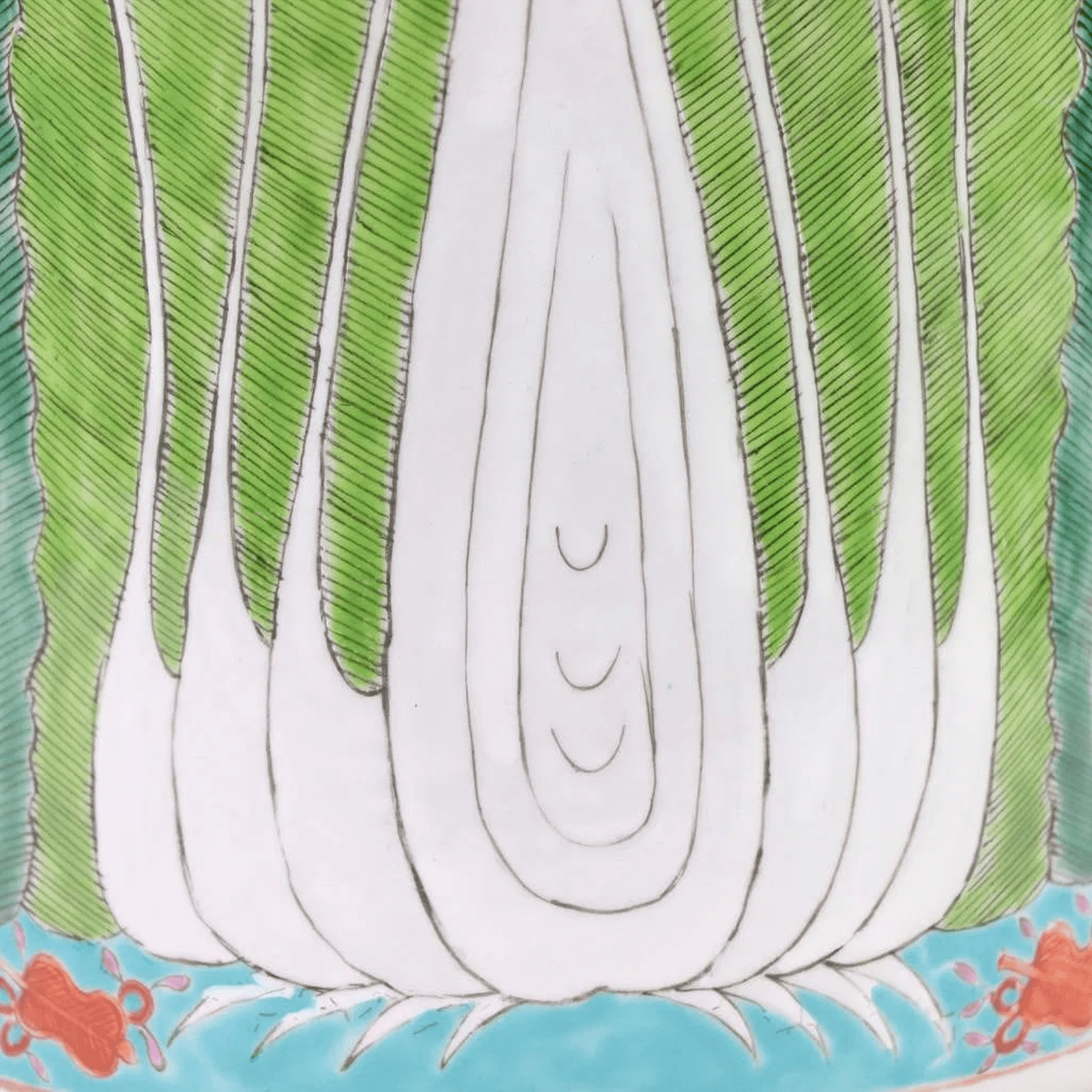 Hand Painted Jingdezhen Porcelain Umbrella Stand – Famille