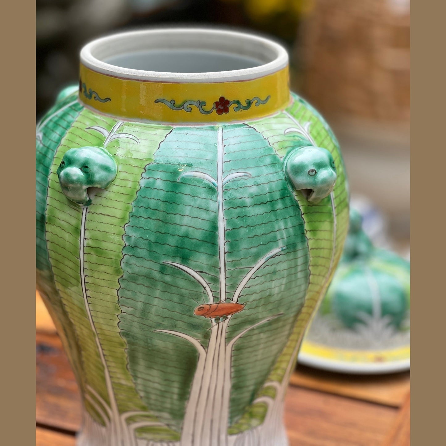 Bok Choy Ginger Jar
