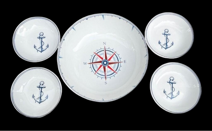 Limited Edition Williams Sonoma White Nautical Maritime