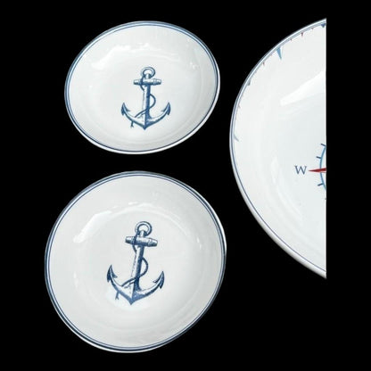Limited Edition Williams Sonoma White Nautical Maritime