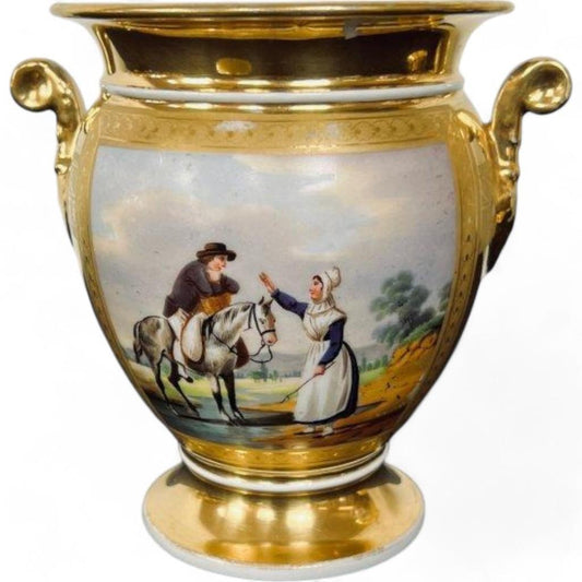 Rare French Early 19th Century Old Paris Porcelain Coffee &
