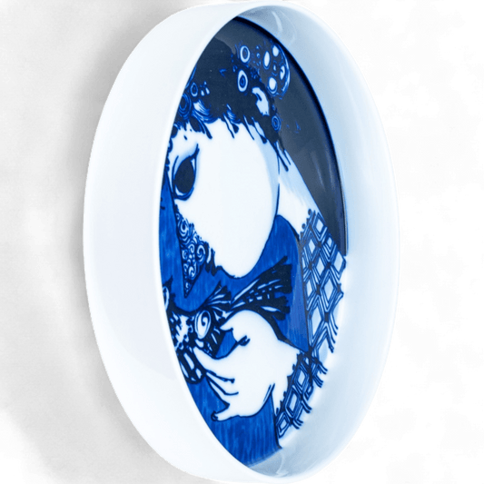 Rosenthal Studio Line Germany Bjorn Wiinblad Cobalt Blue