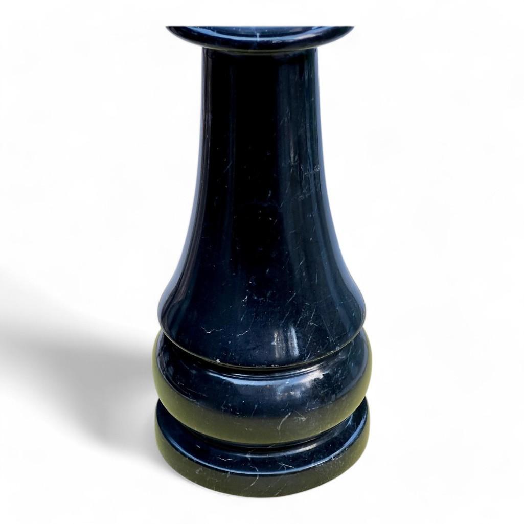Solid Marble Tall Chess Piece Decorative King Piece