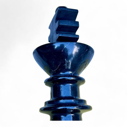 Solid Marble Tall Chess Piece Decorative King Piece